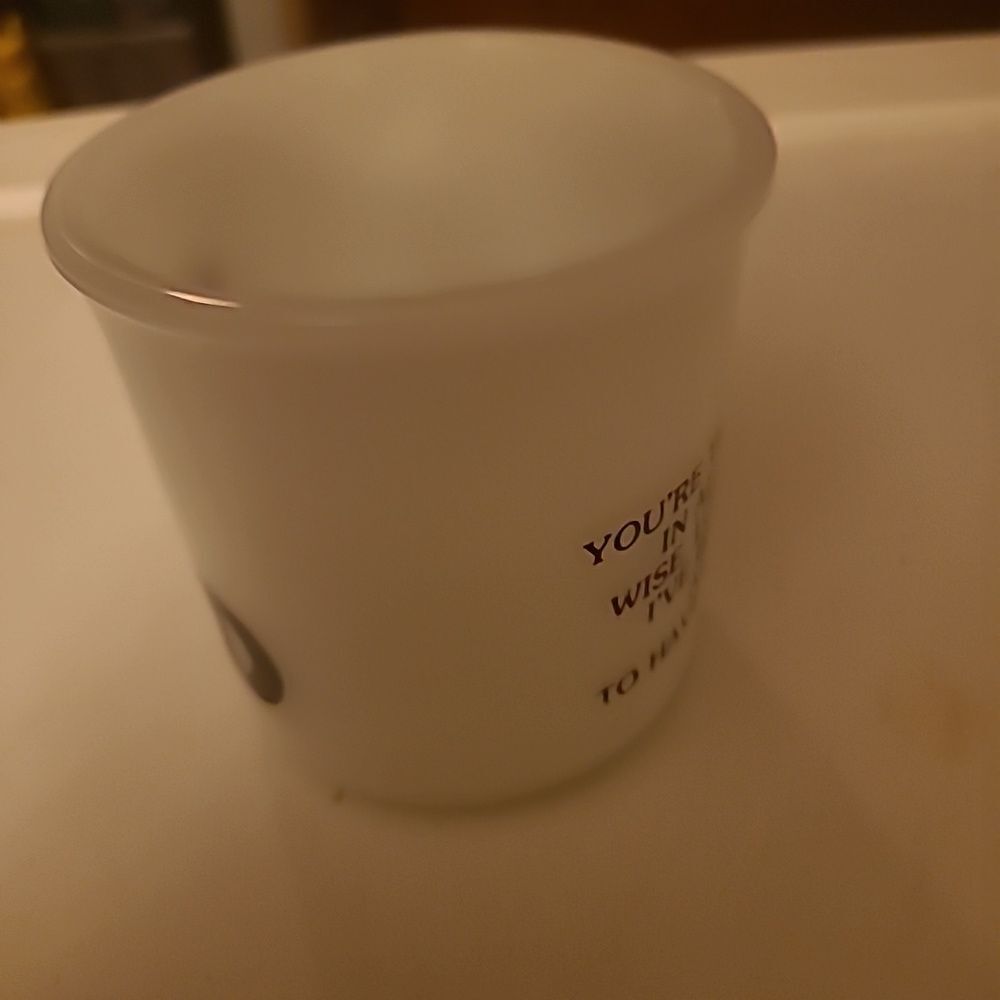 Anchor Hocking Milk Glass Mug - Picture 4 of 6